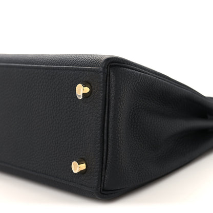 Hermes Togo Kelly Retourne 25 Black 10 of 11
