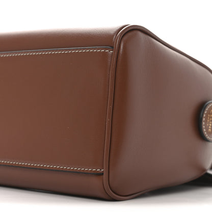 Celine Smooth Calfskin Triomphe Small Boston Bag Tan 10 of 10