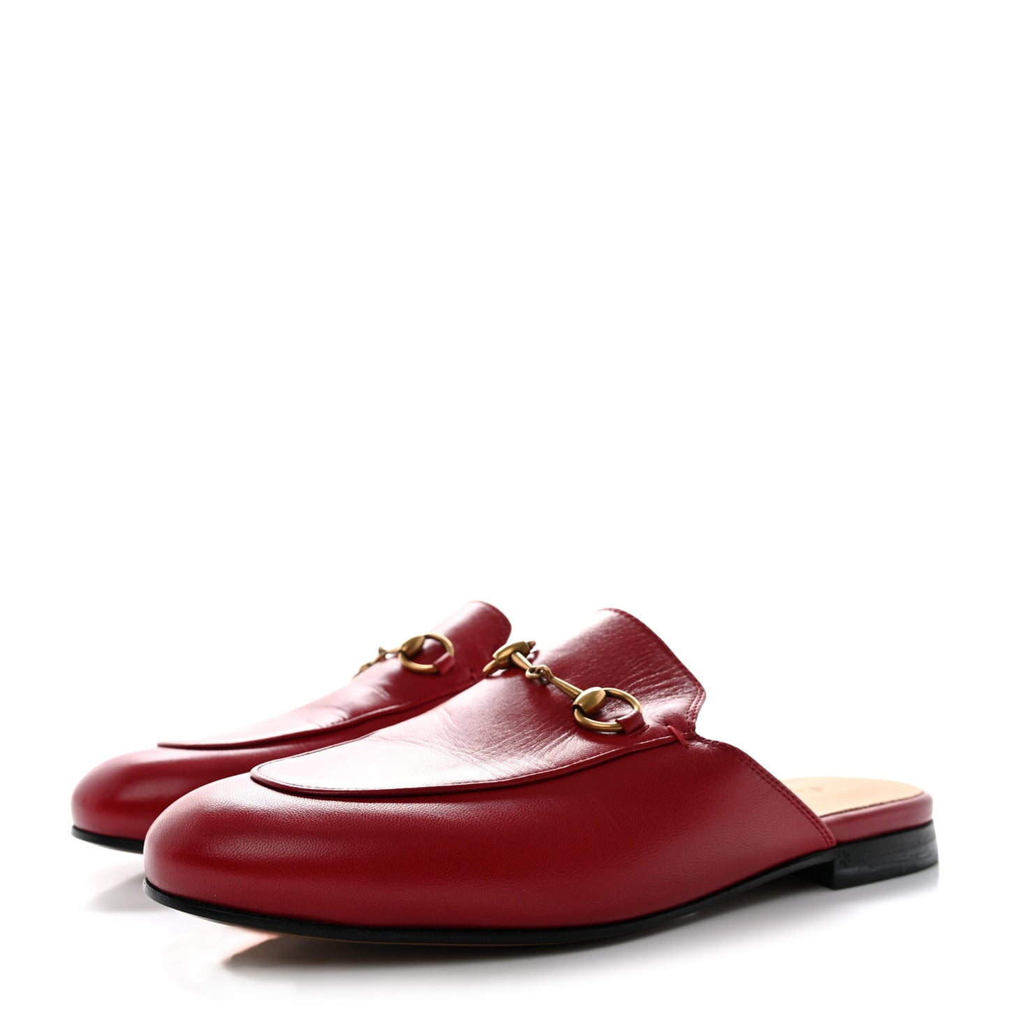 Malaga Kid Womens Princetown Slippers 37 Hibiscus Red