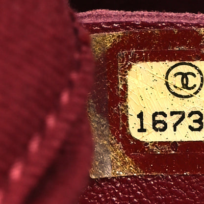 Chanel Canvas Small Deauville Tote Red 7 of 11