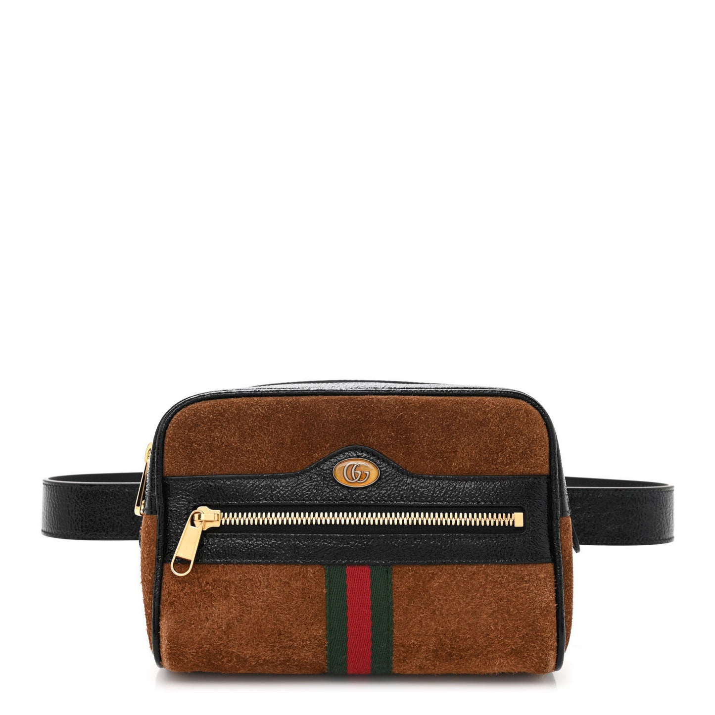 Suede Small Ophidia Belt Bag 75 30 Brown