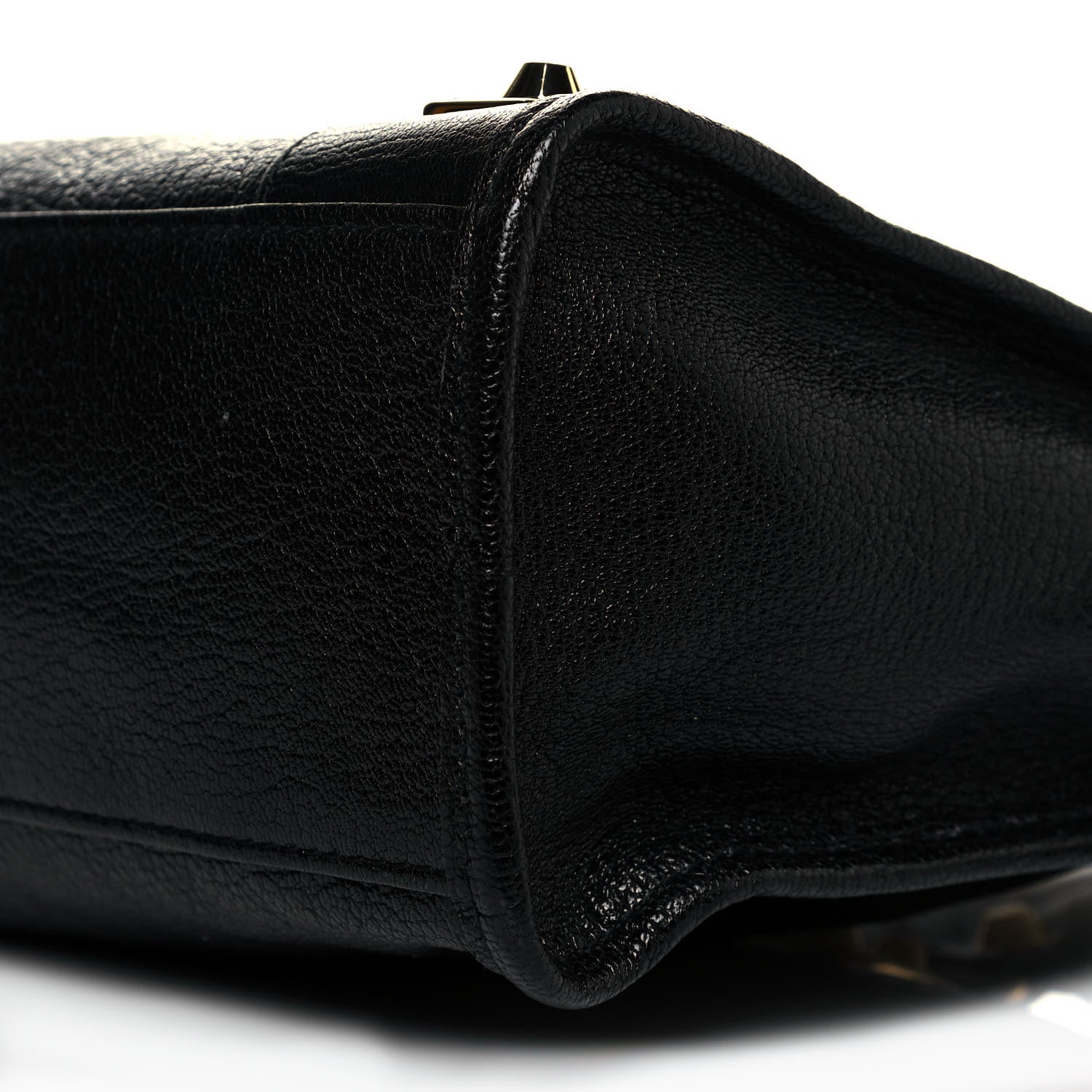 Balenciaga Chevre Gold Metallic Edge Hardware S City Black 10 of 14