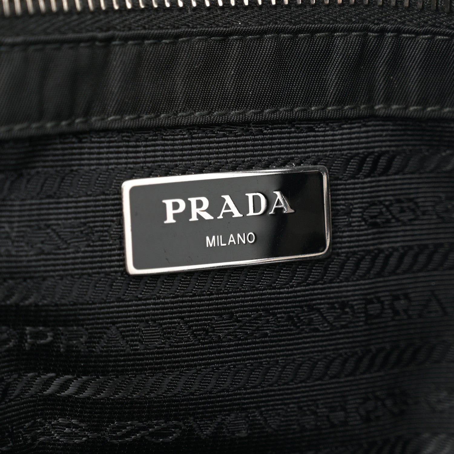 Prada Nylon Tessuto Impuntu Quilted Tote Black 6 of 10