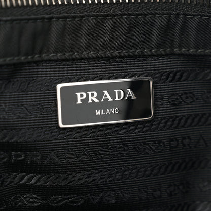 Prada Nylon Tessuto Impuntu Quilted Tote Black 6 of 10