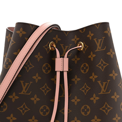 Louis Vuitton Monogram Neonoe MM Rose Poudre 8 of 12