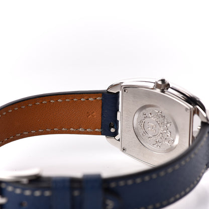 Hermes Stainless Steel Epsom 26mm Cape Cod Tonneau Quartz Watch Malta 6 of 8