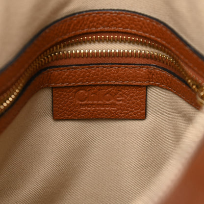 Chloe Calfskin Small Marcie Satchel Tan 6 of 11