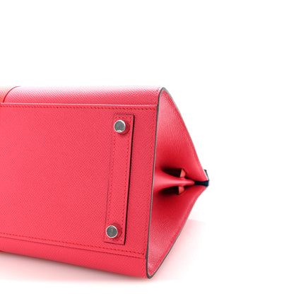 Hermes Epsom Casaque Birkin Sellier 30 Rouge Coeur Rose Extreme Bleu Zanzibar 10 of 11