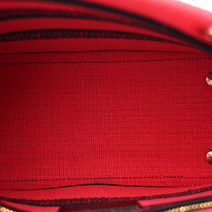 Christian Dior Canvas Embroidered Flower Pop Medium Lady D-Lite Red Pink 5 of 10