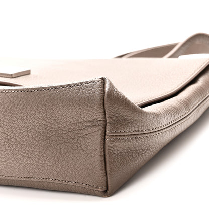 Mulberry Grained Calfskin Freya Satchel Clay 8 of 8
