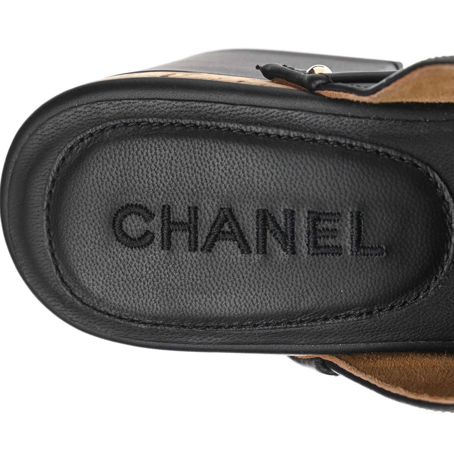 Chanel Calfskin CC Turn Lock Clogs 37 Black 7 of 8