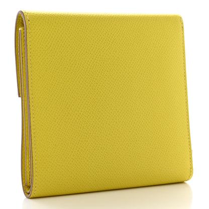 Hermes Epsom Clic 12 Wallet Lime 3 of 7