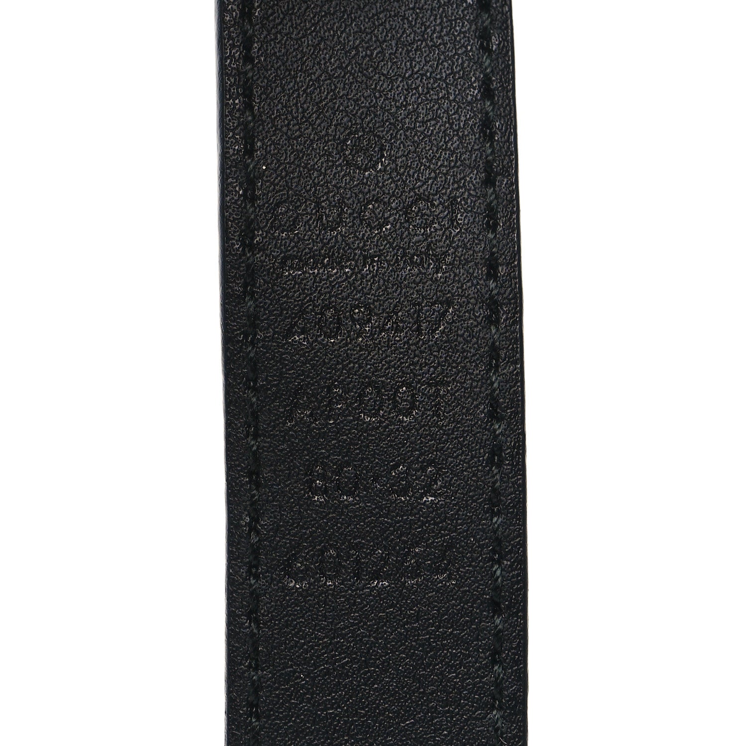 Gucci Calfskin Double G 20mm Belt 80 32 Black 3 of 4