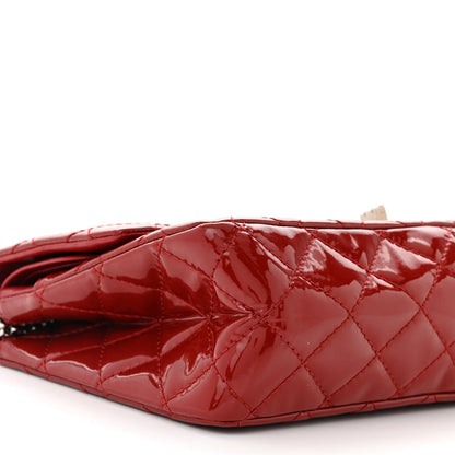 Chanel Patent Quilted 2.55 Reissue 226 Flap Red 9 of 12
