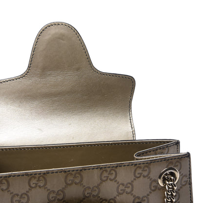Gucci Guccissima Small Emily Shoulder Bag Gold 10 of 11