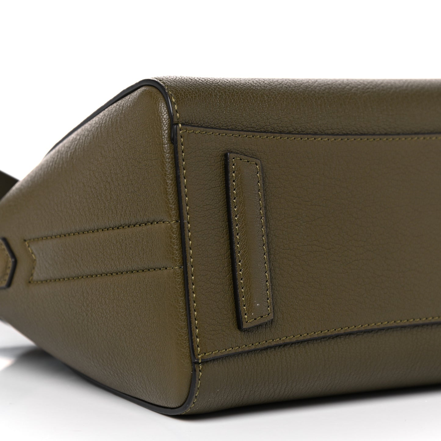 Sugar Goatskin Mini Antigona Khaki
