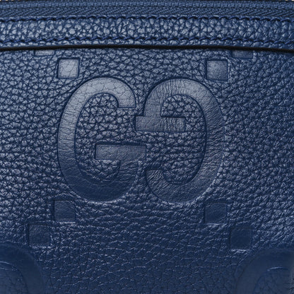 Gucci Piuma Calfskin Jumbo GG Embossed Small Belt Bag Royale 7 of 9