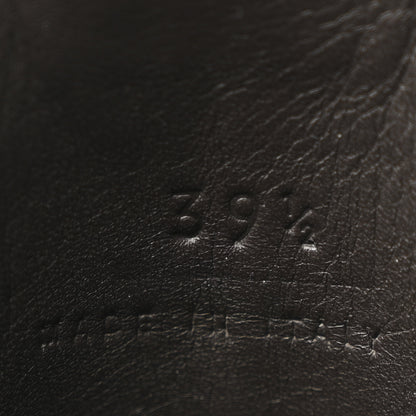 Bottega Veneta Calfskin The Tire Chelsea Boots 39.5 Wax Black Transparent 7 of 12