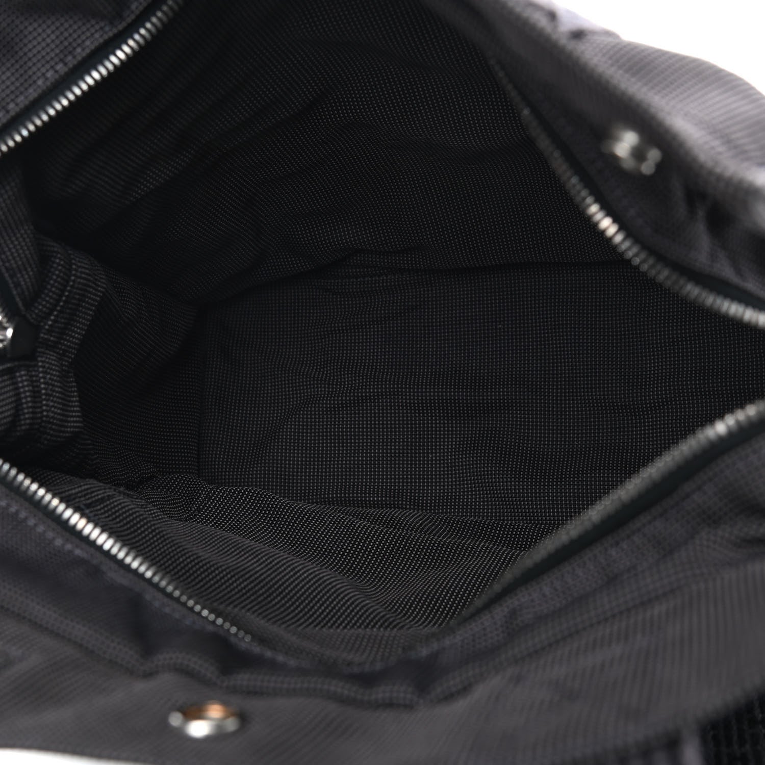 Hermes Canvas Herline Backpack Grey 8 of 22