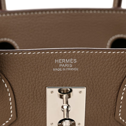 Hermes Togo Birkin 30 Etoupe 6 of 12