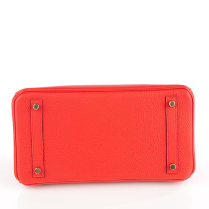 Hermes Togo Birkin 30 Geranium 5 of 21