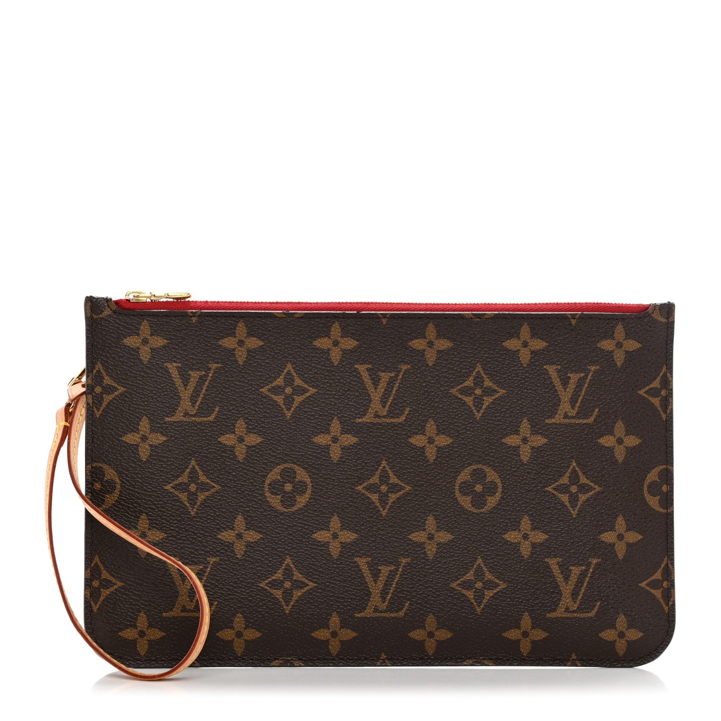 Monogram Neverfull MM GM Pochette Cherry