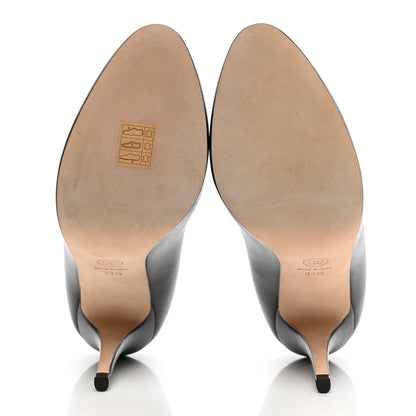 Chanel Lambskin CC Pumps 39.5 Black 5 of 9