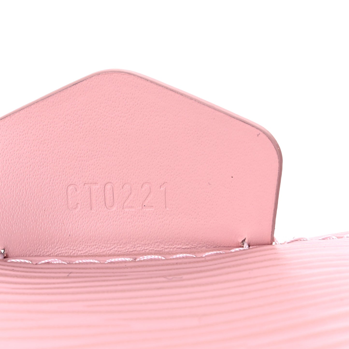 Epi Easy Pouch On Strap Rose Ballerine