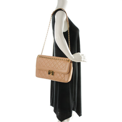 Chanel Lambskin Quilted Large Chic With Me Flap Beige 2 of 7