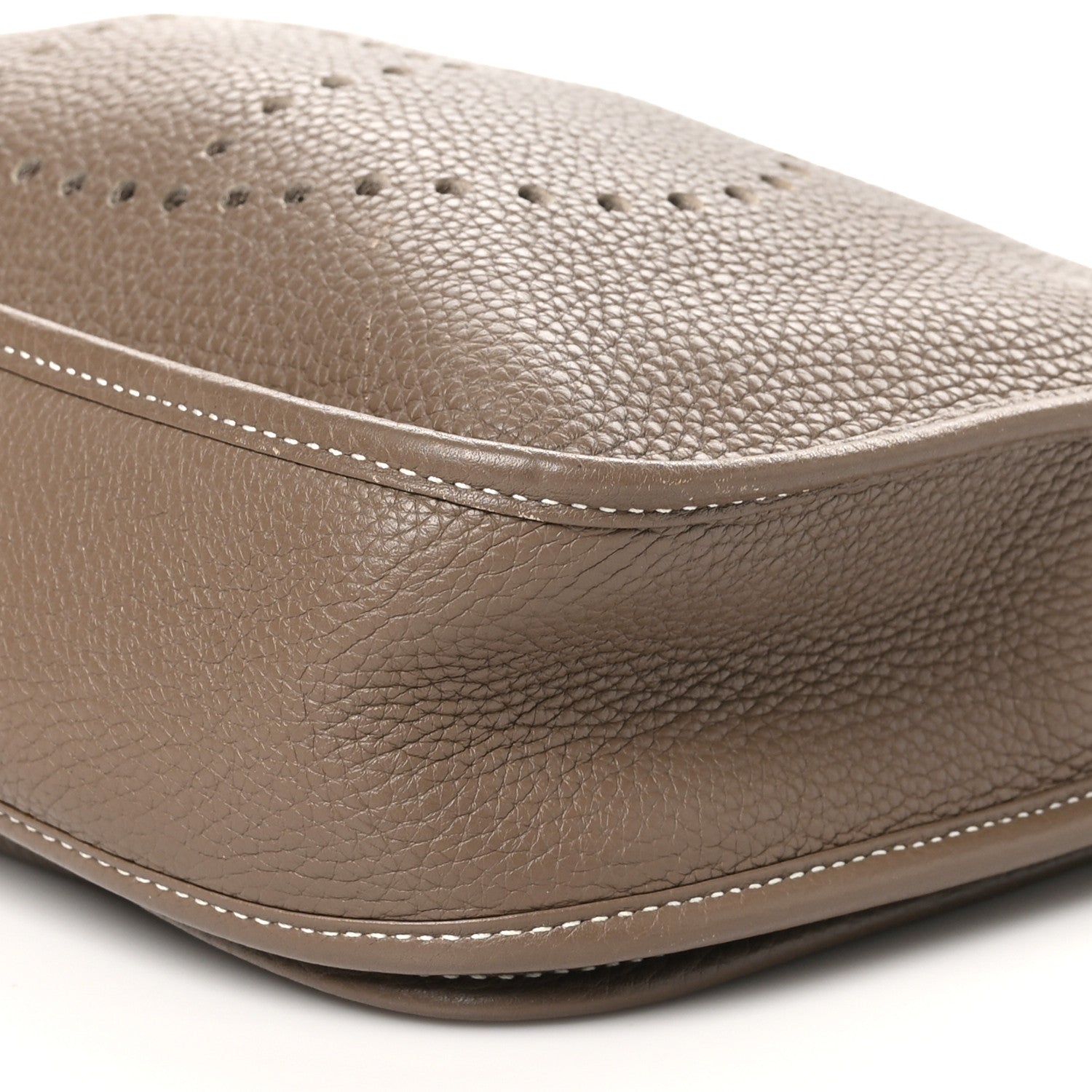 Hermes Taurillon Clemence Evelyne III PM Etoupe 10 of 12