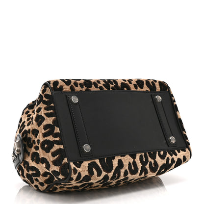 Louis Vuitton Jacquard Velvet Leopard Print Stephen Sprouse Speedy 4 of 14