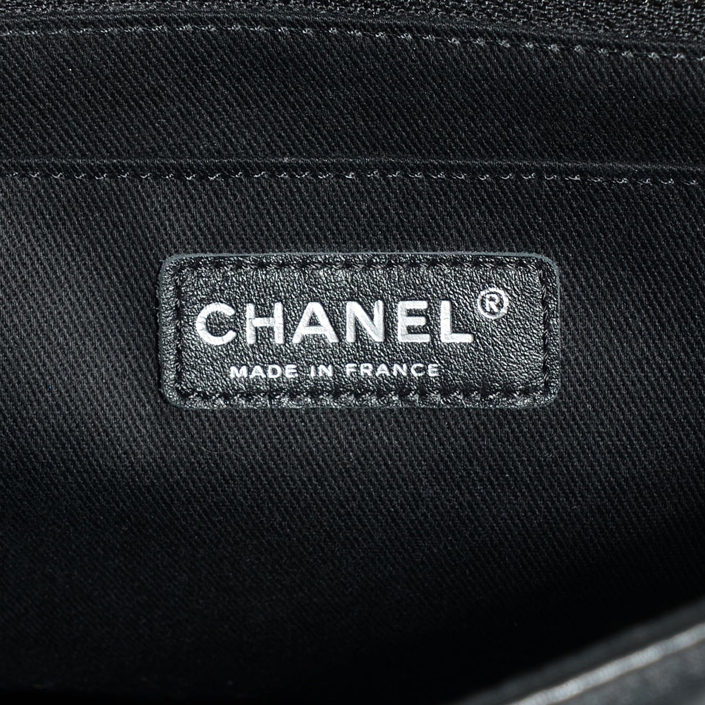Calfskin Quilted In the Business Flap Black