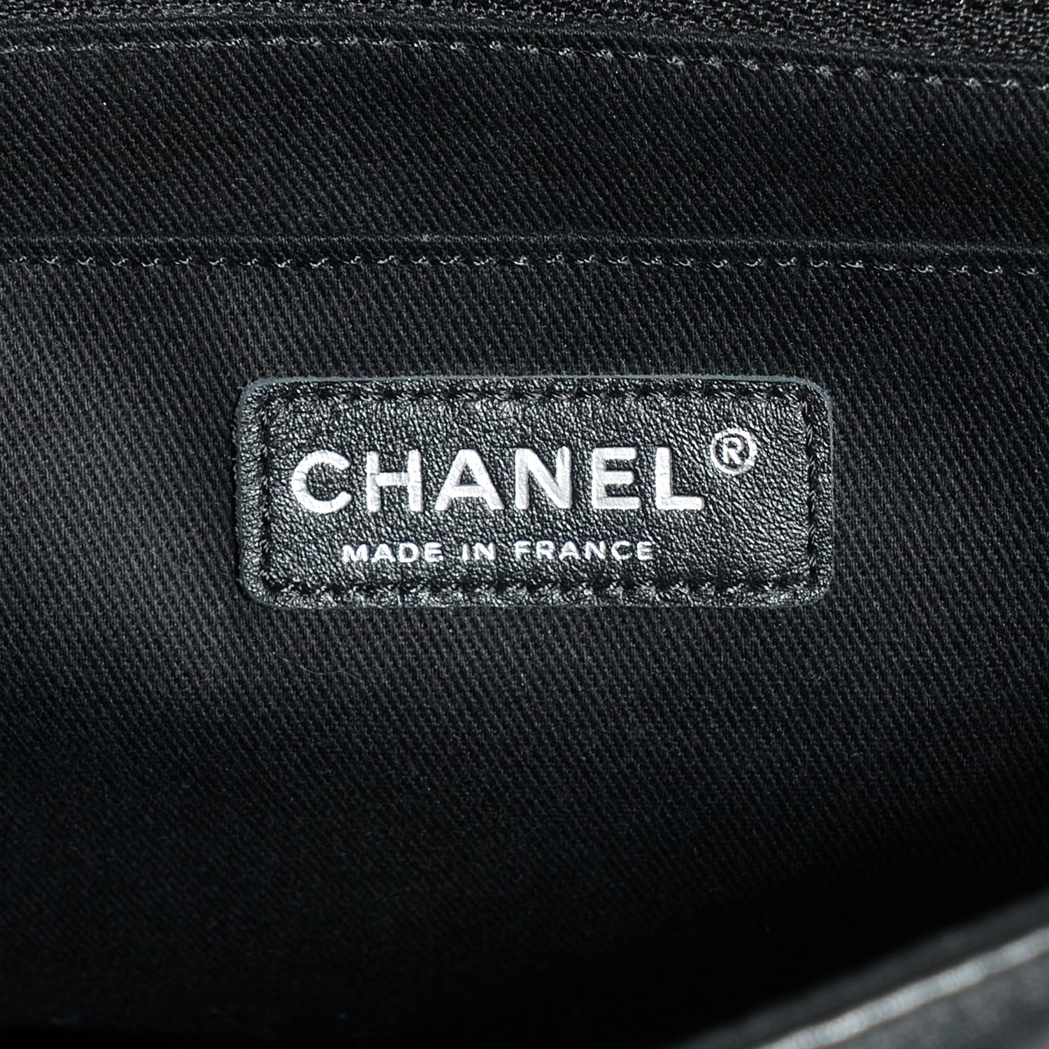 Chanel Calfskin Quilted In the Business Flap Black 7 of 9