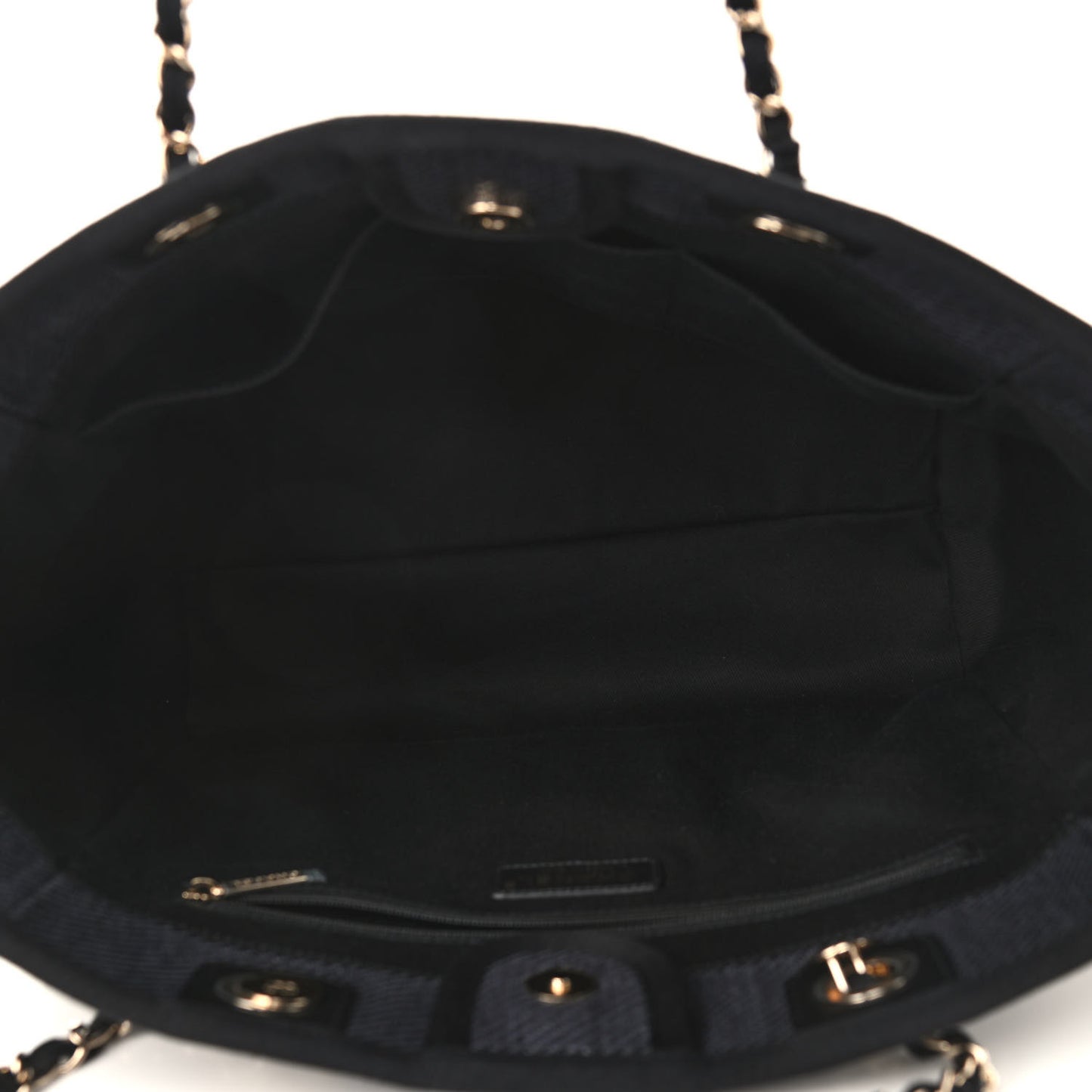 Mixed Fibers Small Deauville Tote Black