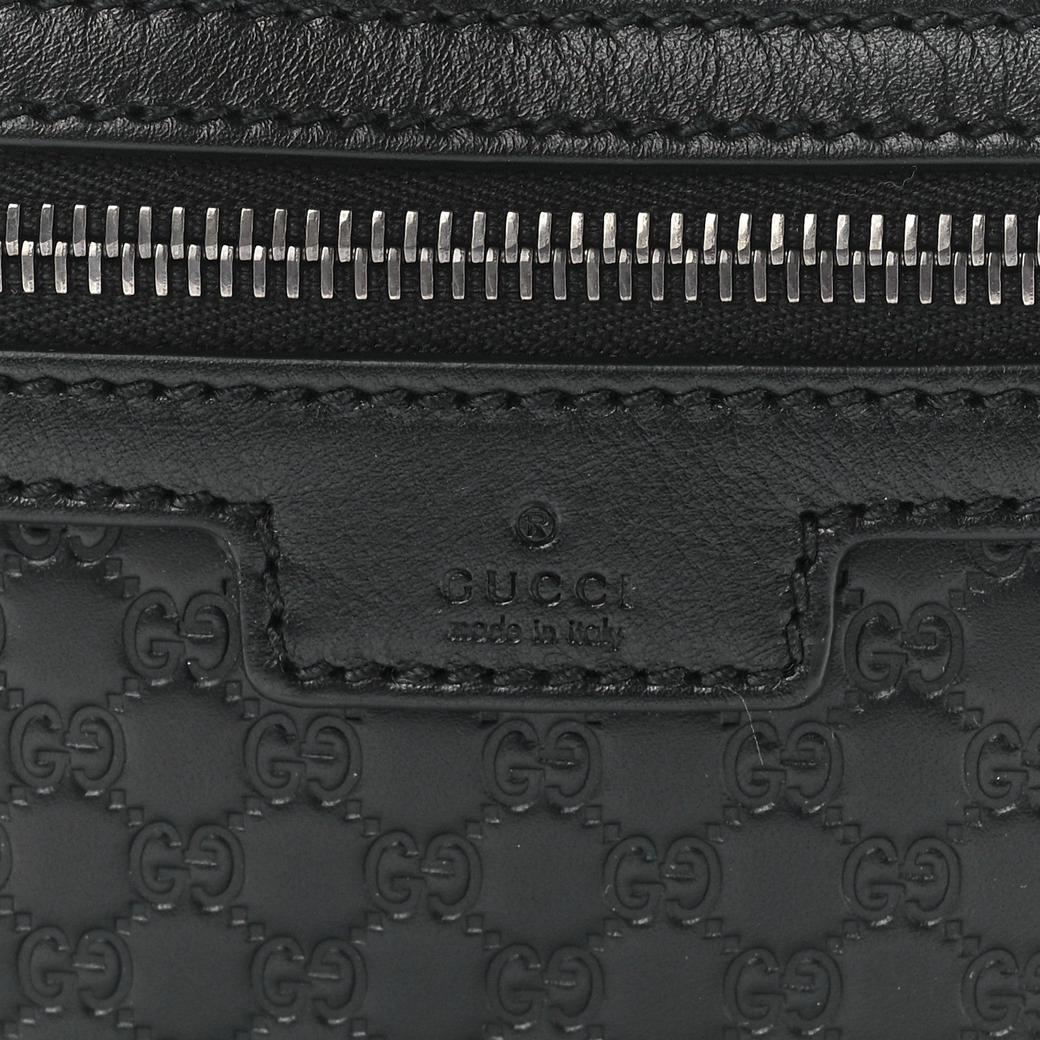 Gucci Microguccissima Toiletry Case Black 8 of 12