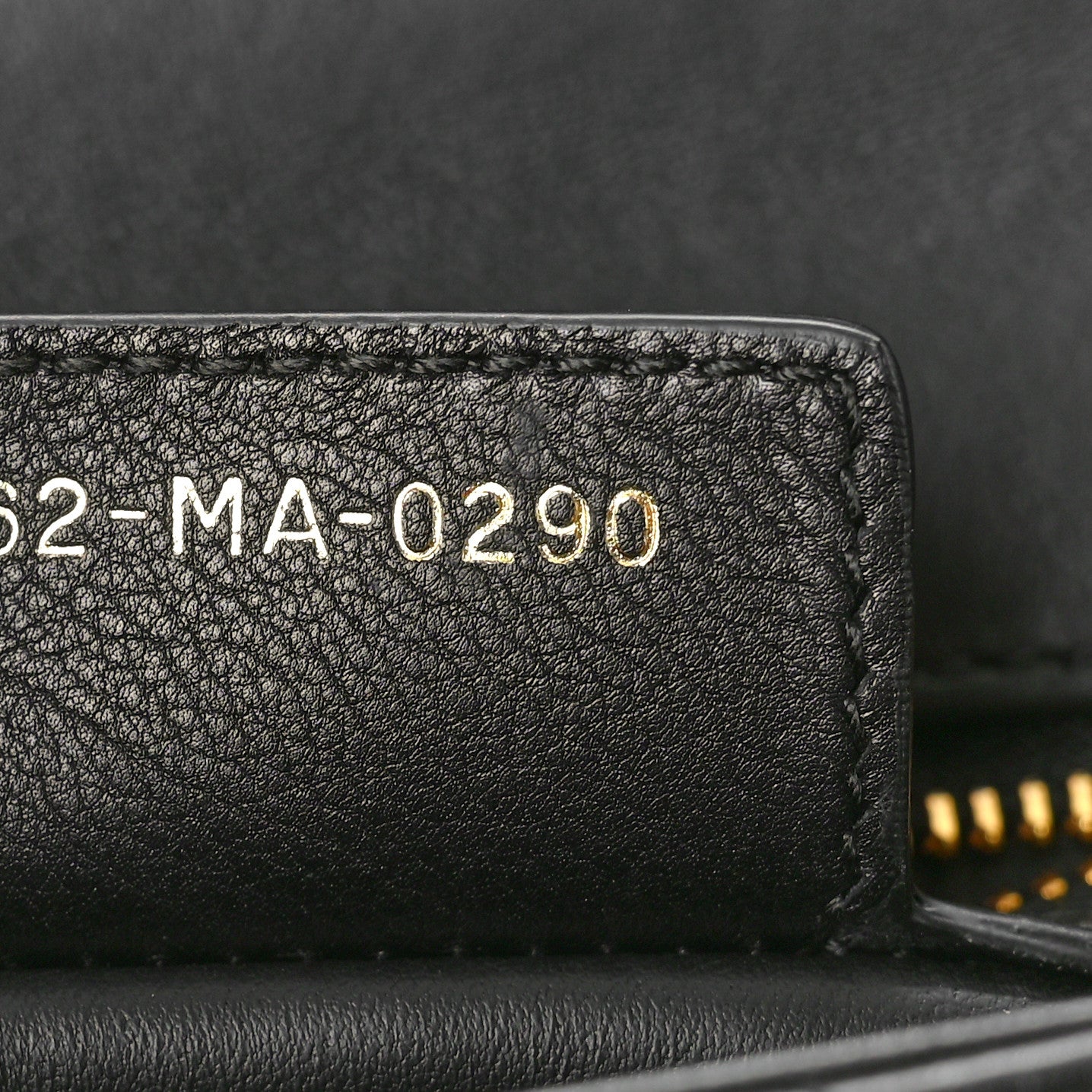 Christian Dior Calfskin Cannage Small Caro Bag Black 7 of 10