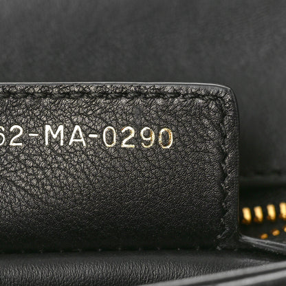 Christian Dior Calfskin Cannage Small Caro Bag Black 7 of 10