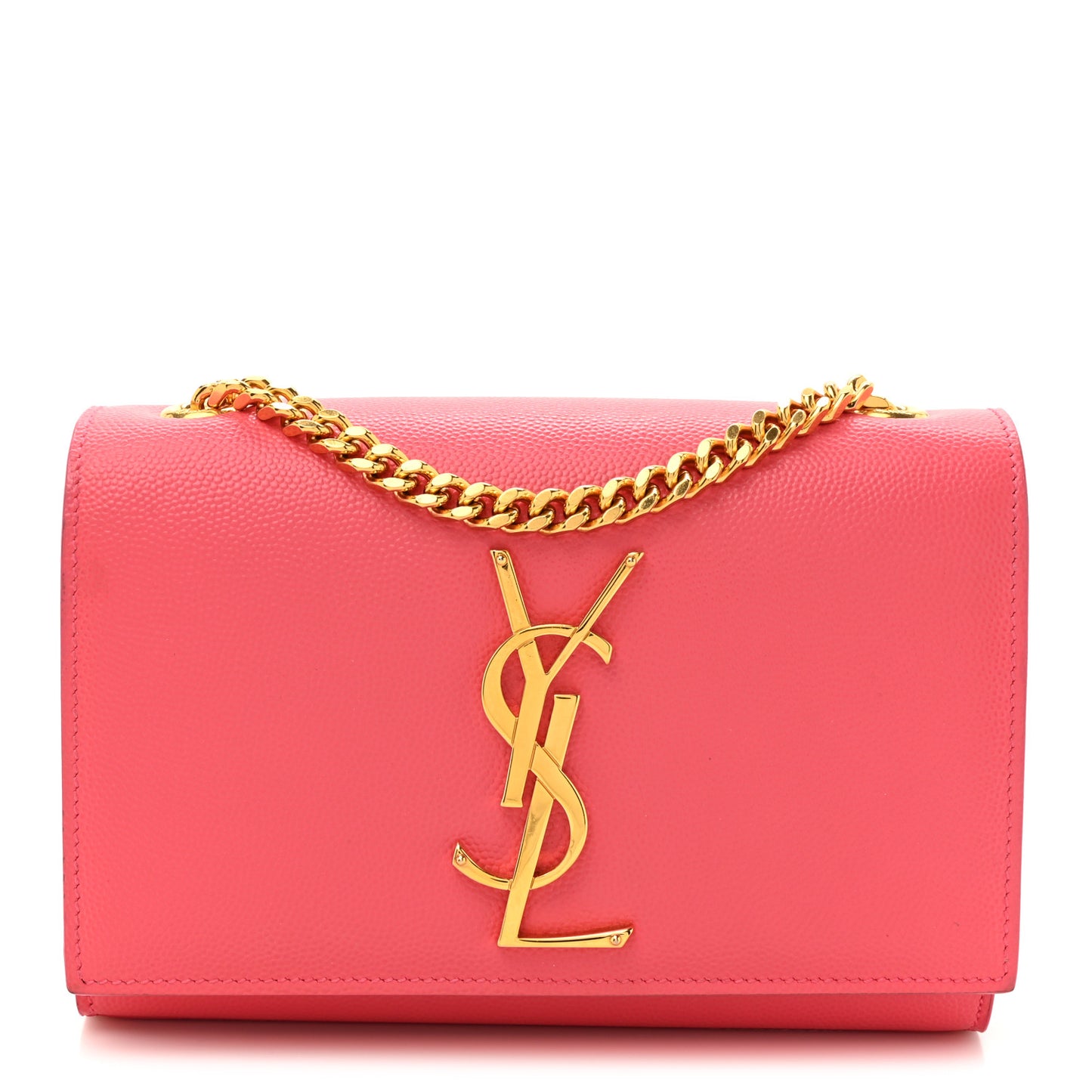 Grain De Poudre Small Monogram Kate Satchel Rose Clair