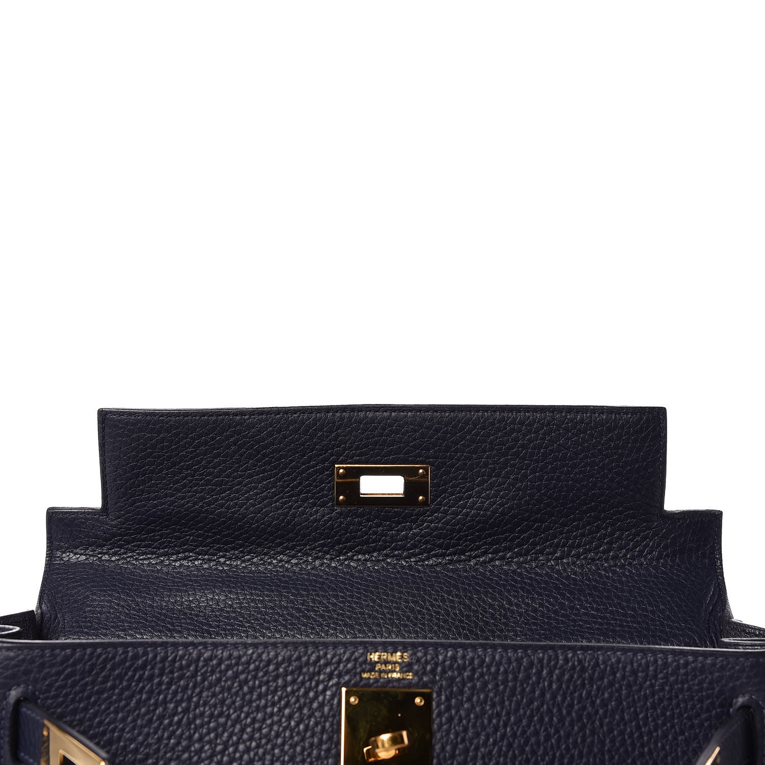 Hermes Taurillon Clemence Kelly Retourne 28 Bleu Nuit 16 of 37