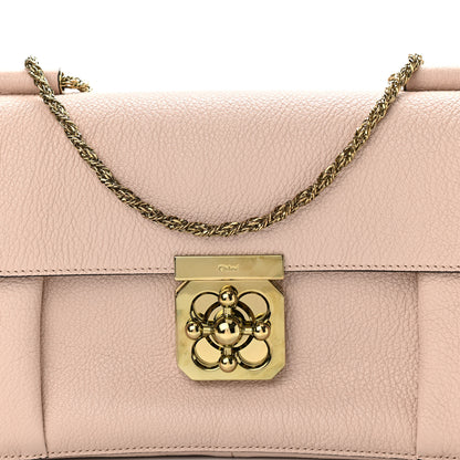 Chloe Goatskin Medium Elsie Shoulder Bag Angora Beige 8 of 10