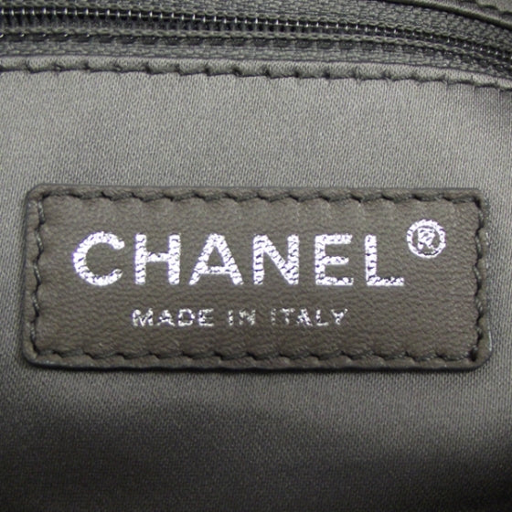 Chanel Coco Cabas Burgundy Patent 7 of 10