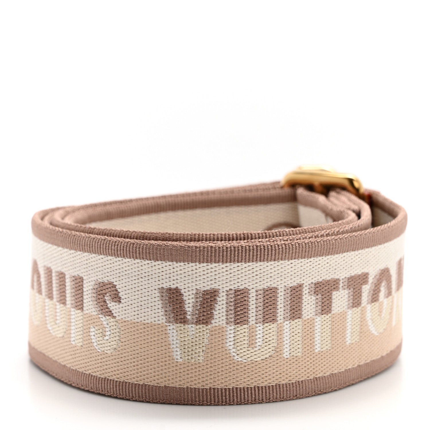 Louis Vuitton Jacquard Speedy Bandouliere 20 Shoulder Strap Beige 2 of 3