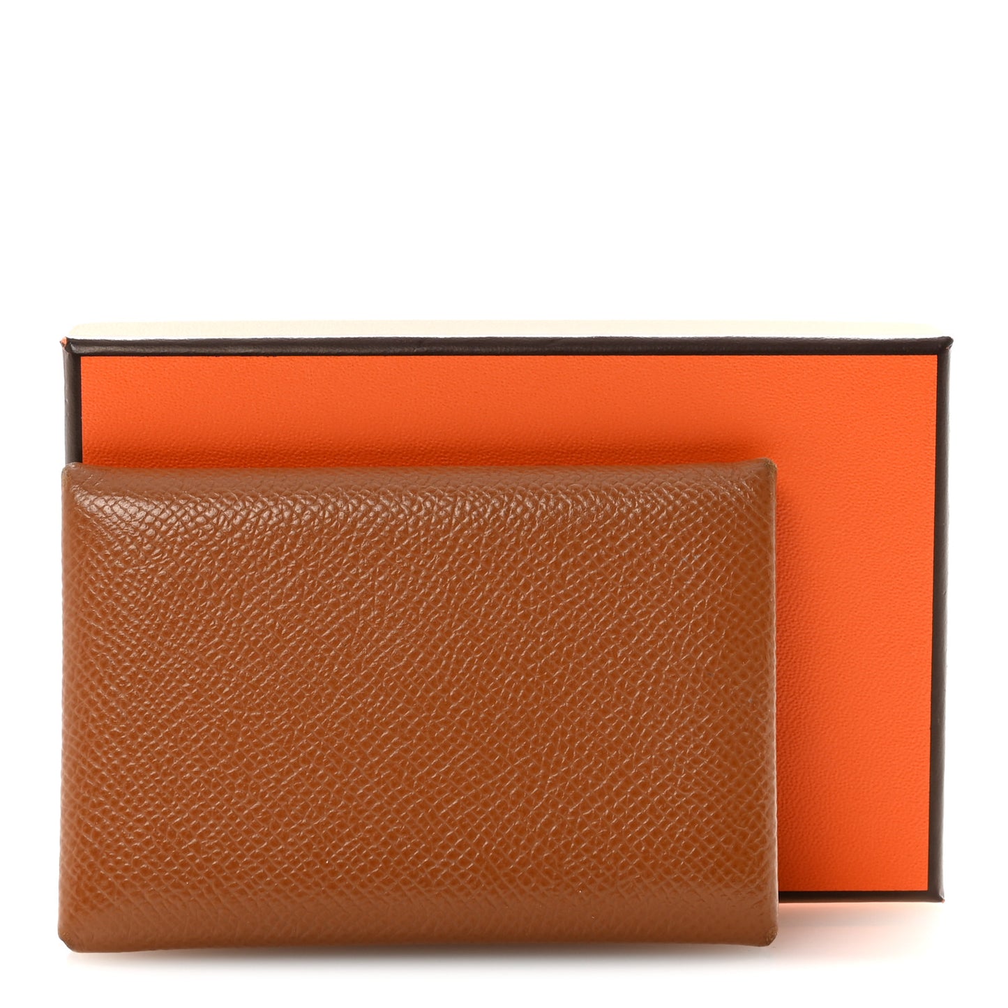 Epsom Calvi Card Case Gold
