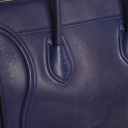 Celine Supple Calfskin Medium Phantom Luggage Indigo 19 of 24