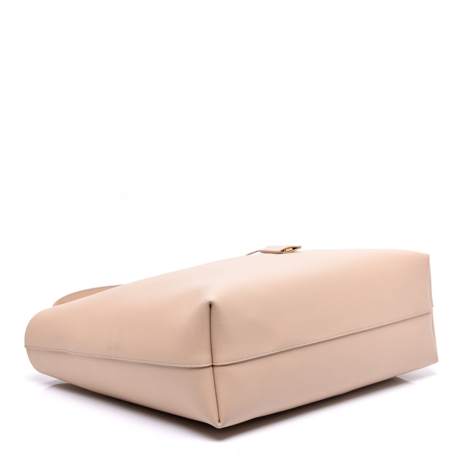 Calfskin Large Shopping Tote Nude Powder