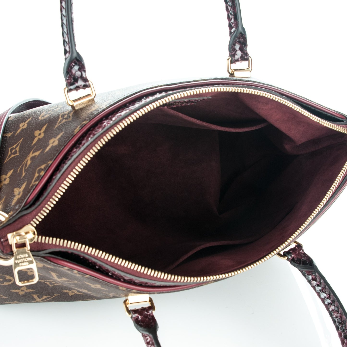 Python Monogram Pallas Bordeaux