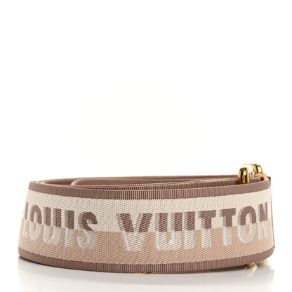 Louis Vuitton Jacquard Speedy Bandouliere 20 Shoulder Strap Beige 2 of 5