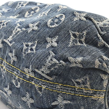 Louis Vuitton Monogram Denim Pleaty Blue 9 of 9
