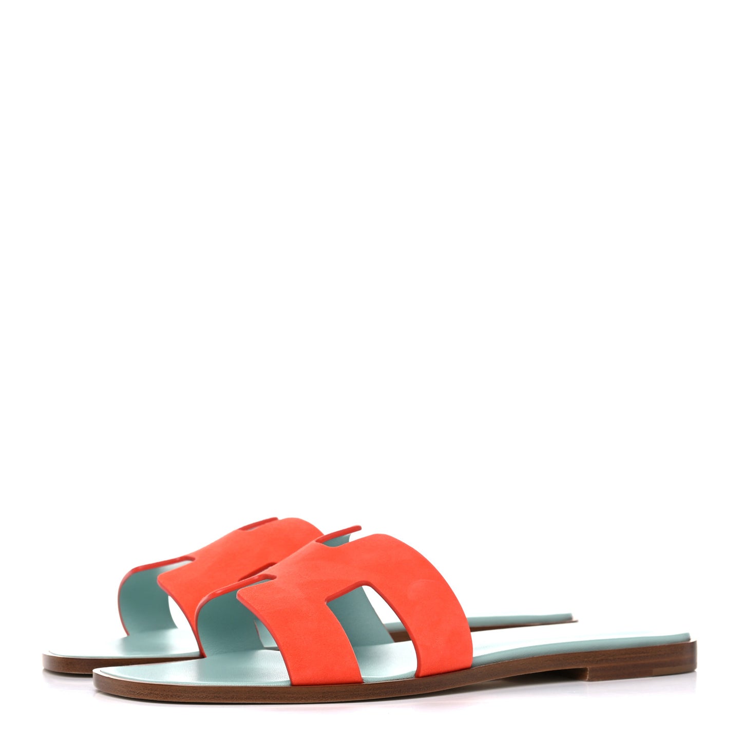 Suede Goatskin Oran Sandals 39 Rose Sorbet