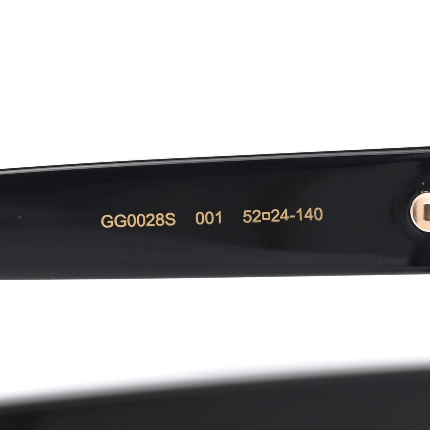 Round GG Sunglasses GG0028S Black